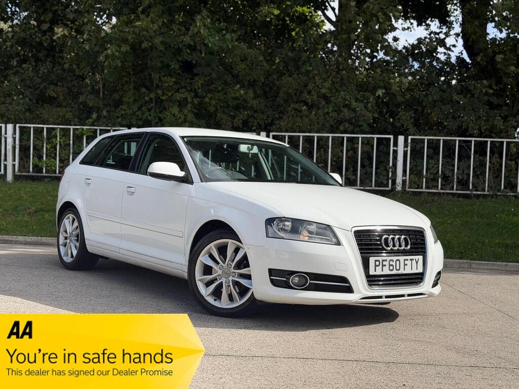 2010 Audi A3 2.0 TDI Sport Sportback S Tronic Euro 5 (s/s) 5dr